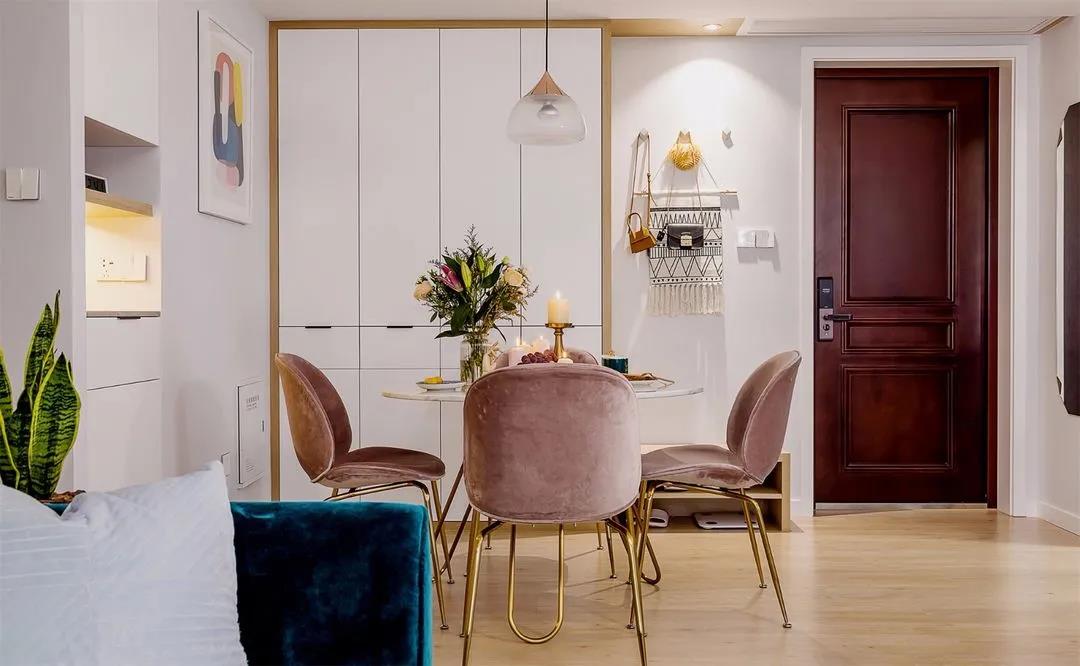 驚艷客人的103㎡輕奢小宅，高顏值與強收納并存！