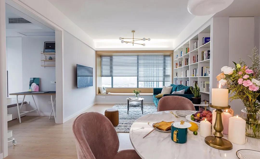 驚艷客人的103㎡輕奢小宅，高顏值與強收納并存！