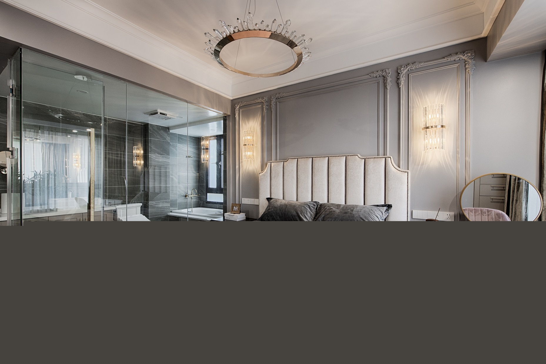 127m2美式豪宅，皮質(zhì)與藝術(shù)品的交響曲