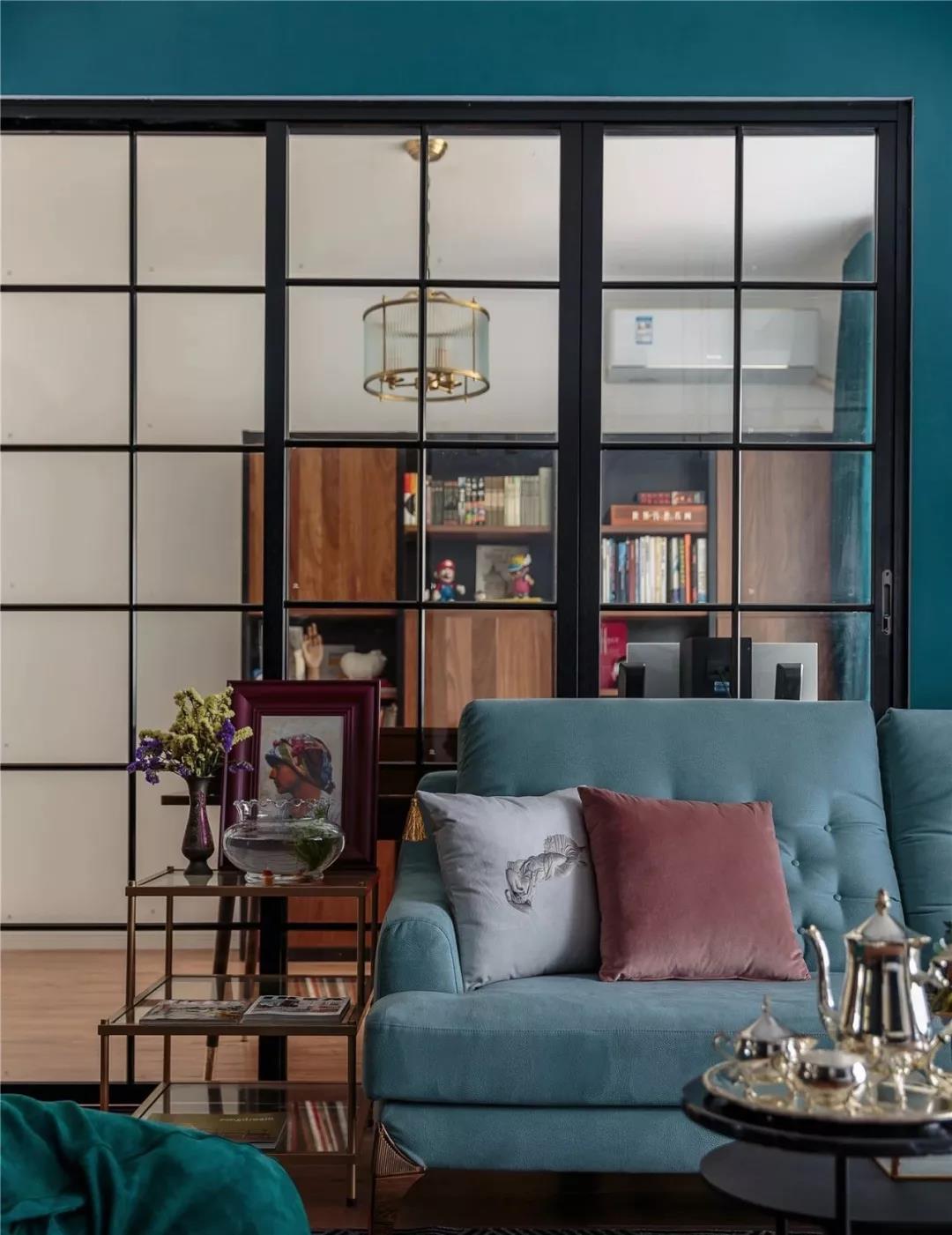 北京110㎡老房翻新，中古家具+元?dú)饩G植，寸寸都是高級(jí)感