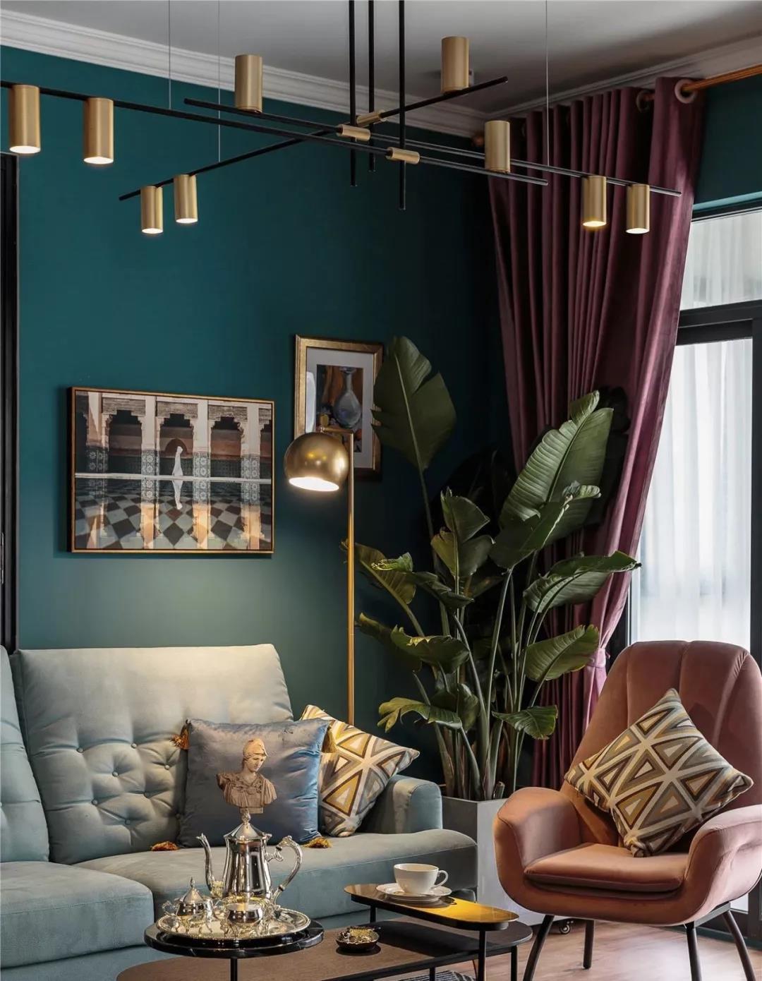 北京110㎡老房翻新，中古家具+元?dú)饩G植，寸寸都是高級(jí)感