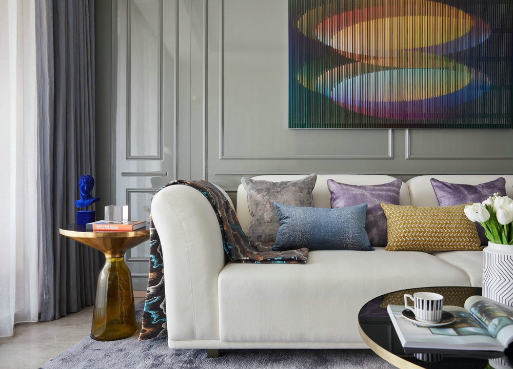 看完鄰居家輕奢風(fēng)背景墻，簡(jiǎn)直想把我家大白墻砸了