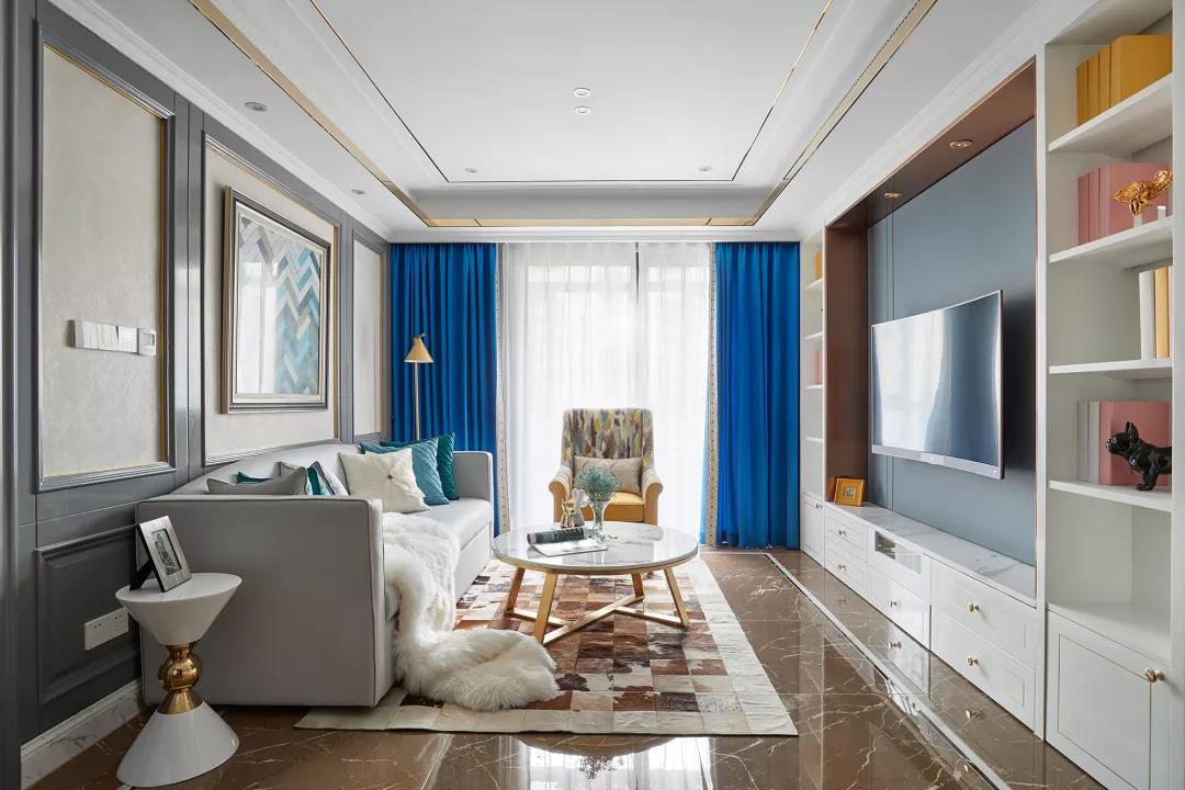 土味金大理石裝修，被她反手就改成Valentino般高貴奢華！