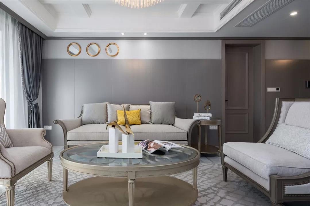 成都145㎡美式高級灰大宅，享受幸福的羅馬假日	