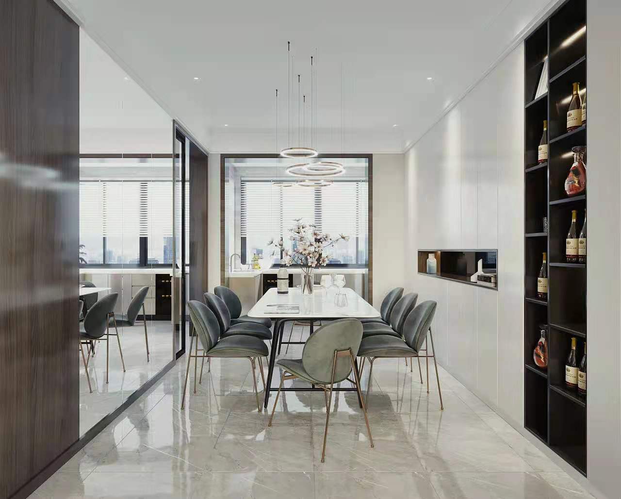 時(shí)尚達(dá)人的輕奢大兩居，簡(jiǎn)約就是最摩登的生活