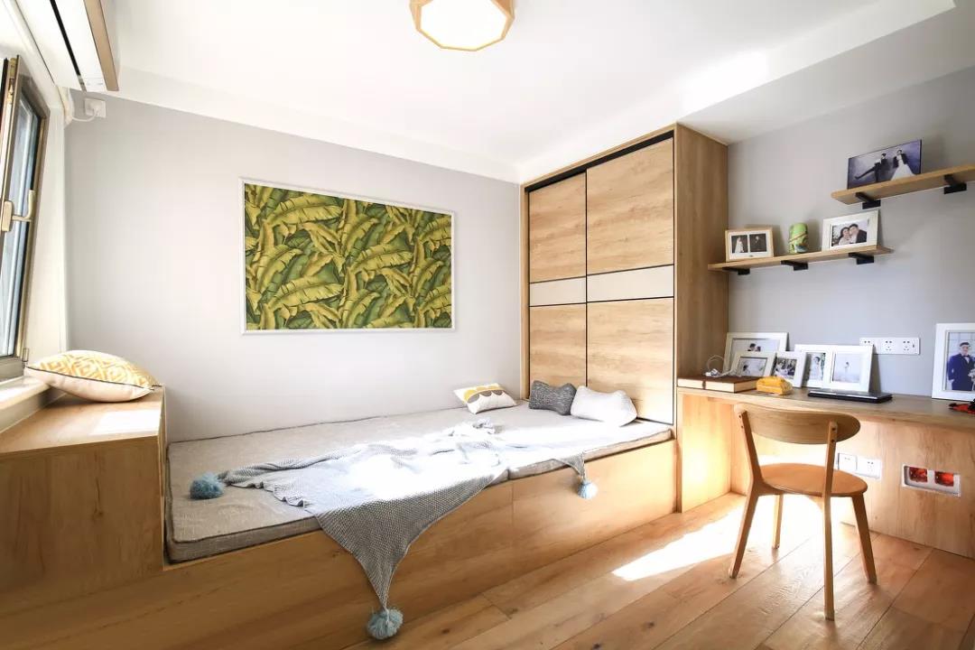 空間擴(kuò)大術(shù)：這個(gè)87㎡婚房，處處都是小心機(jī)