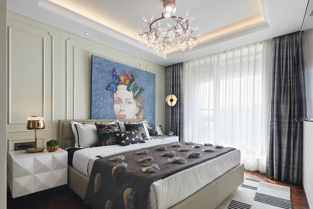 看完鄰居家輕奢風(fēng)背景墻，簡(jiǎn)直想把我家大白墻砸了