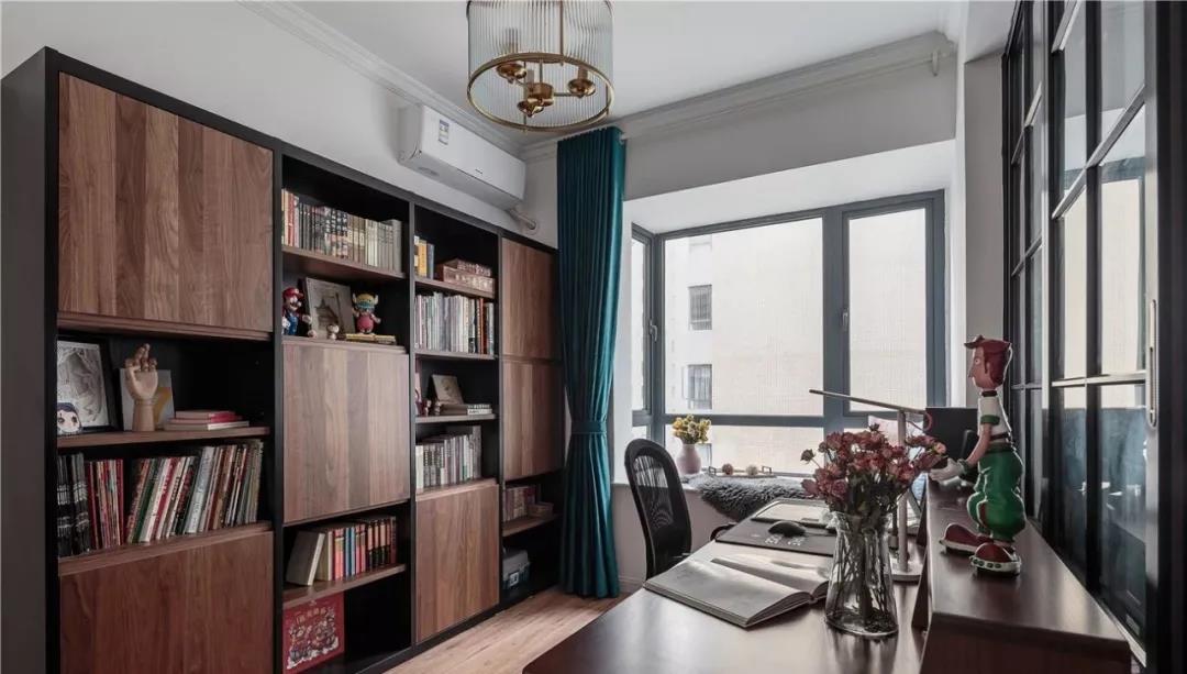 北京110㎡老房翻新，中古家具+元?dú)饩G植，寸寸都是高級(jí)感