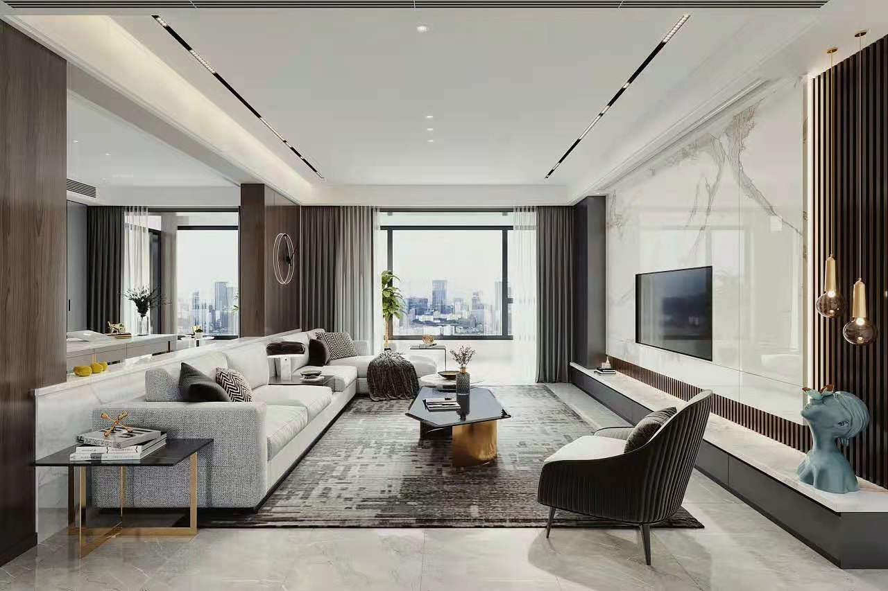 時(shí)尚達(dá)人的輕奢大兩居，簡(jiǎn)約就是最摩登的生活