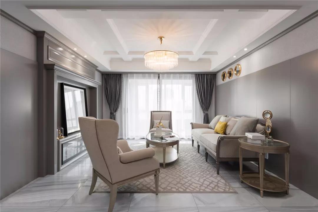 成都145㎡美式高級灰大宅，享受幸福的羅馬假日	