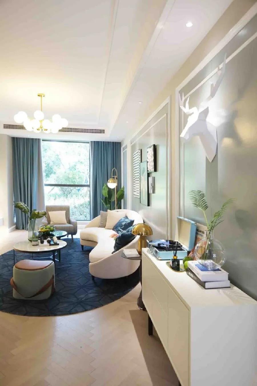 太原115㎡親子宅，落地窗工作室+夢幻兒童房，享受Hygge生活