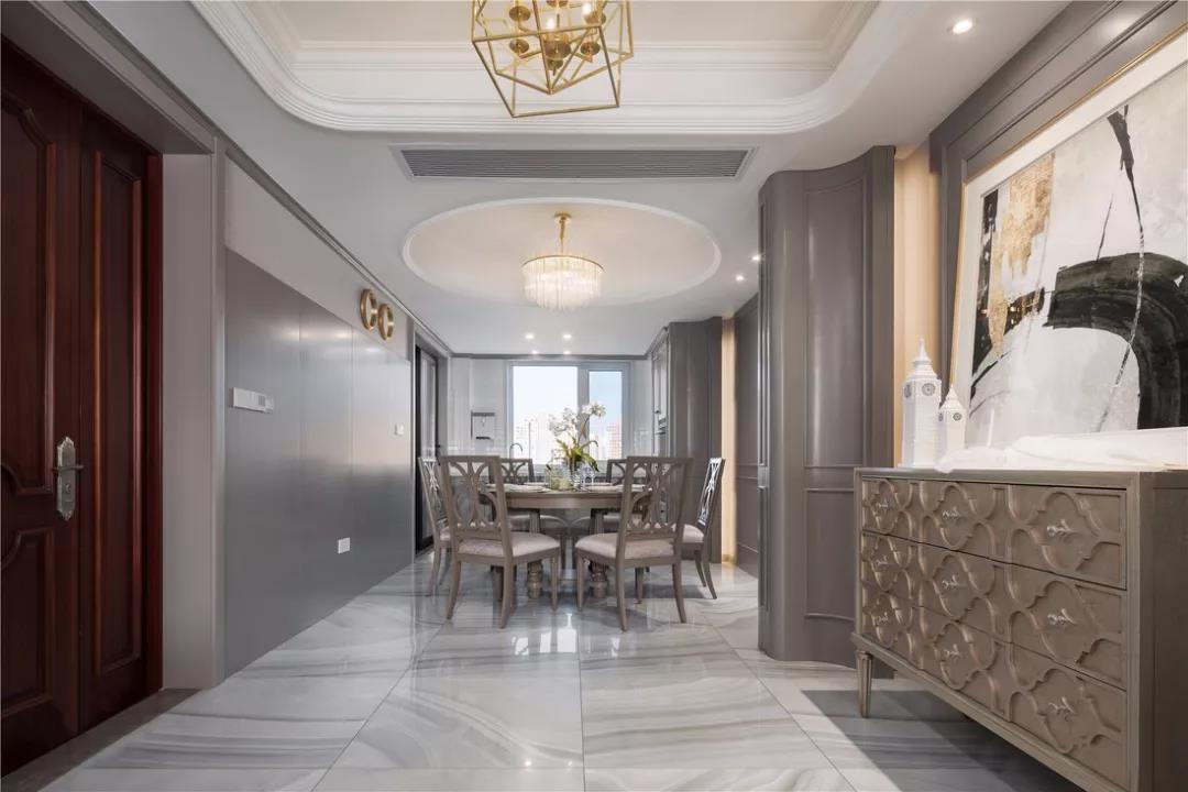 成都145㎡美式高級灰大宅，享受幸福的羅馬假日	