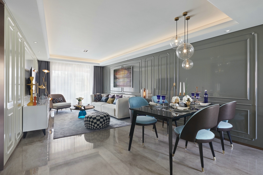 看完鄰居家輕奢風(fēng)背景墻，簡(jiǎn)直想把我家大白墻砸了