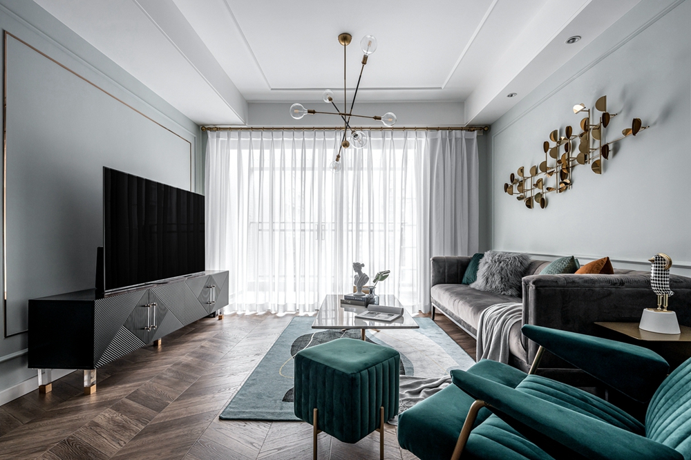 蘇州124㎡三居還有超棒工作室，這個(gè)家的高傲已盡數(shù)體現(xiàn)