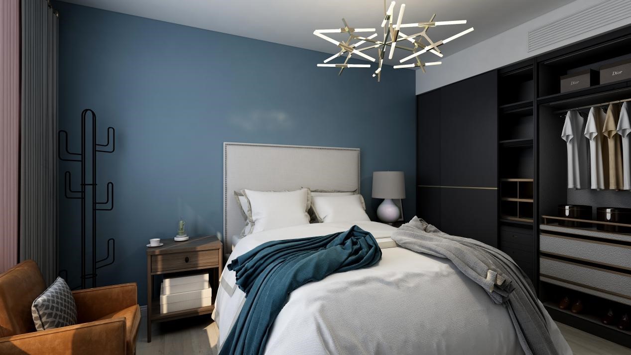 120㎡三居橫廳這么長(zhǎng)，反而拉近全家人距離	