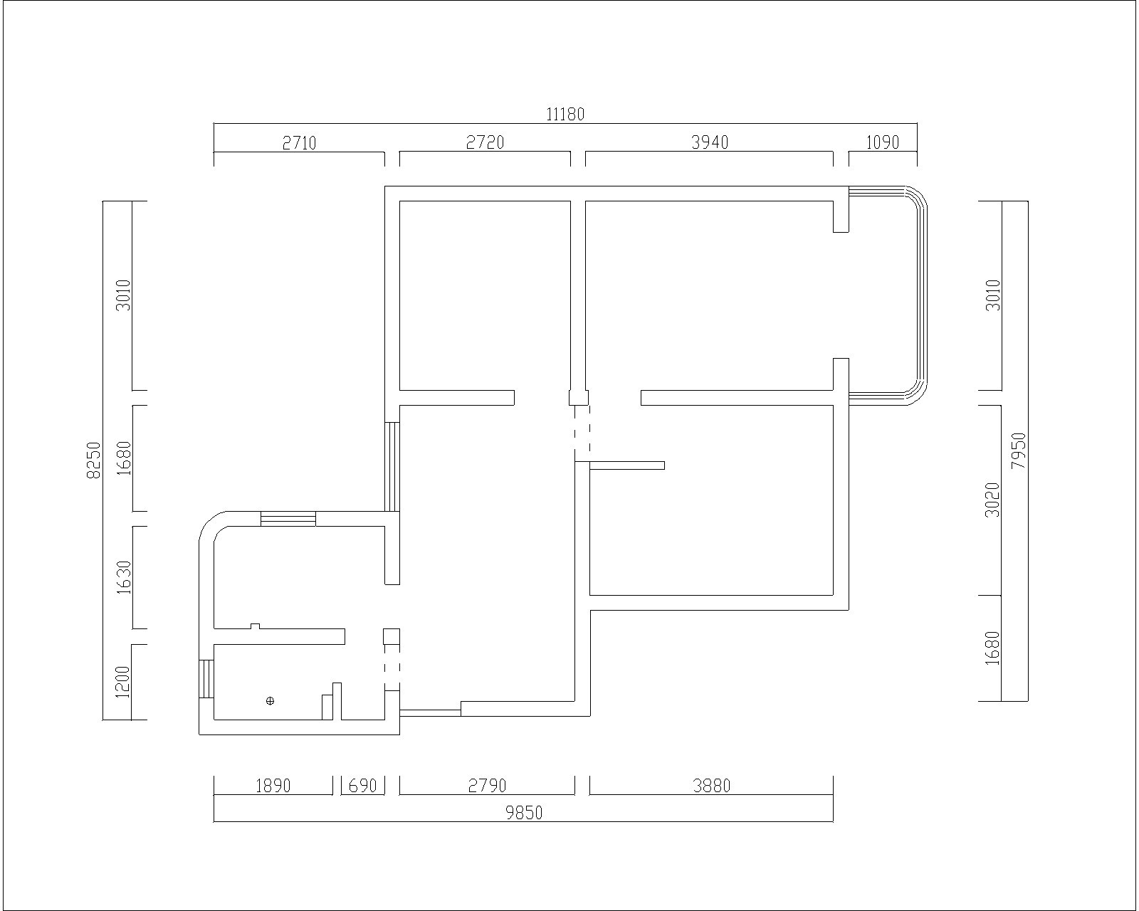 設計師教您簡化動線，70㎡兩居讓三口之家活動更便捷