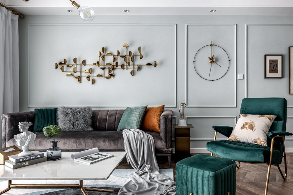 蘇州124㎡三居還有超棒工作室，這個(gè)家的高傲已盡數(shù)體現(xiàn)