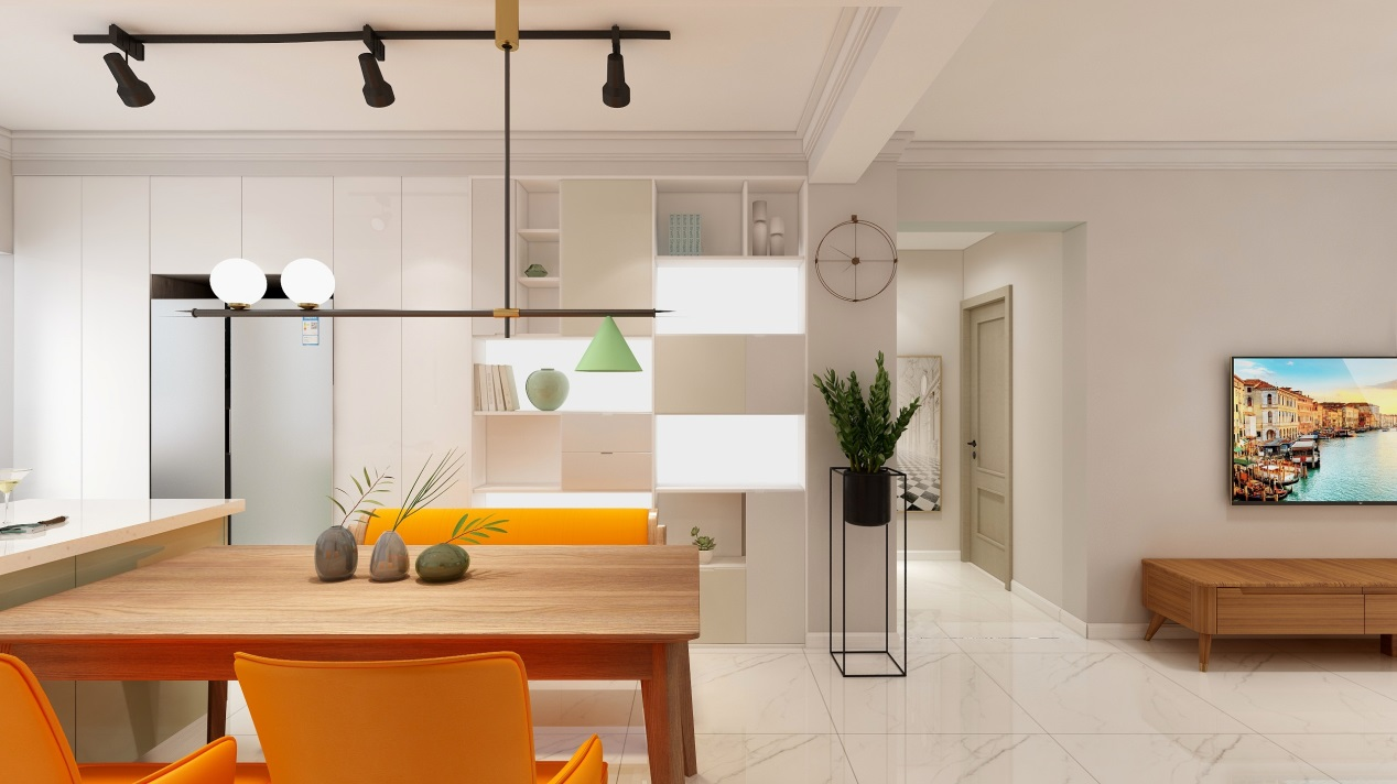 設計師教您簡化動線，70㎡兩居讓三口之家活動更便捷