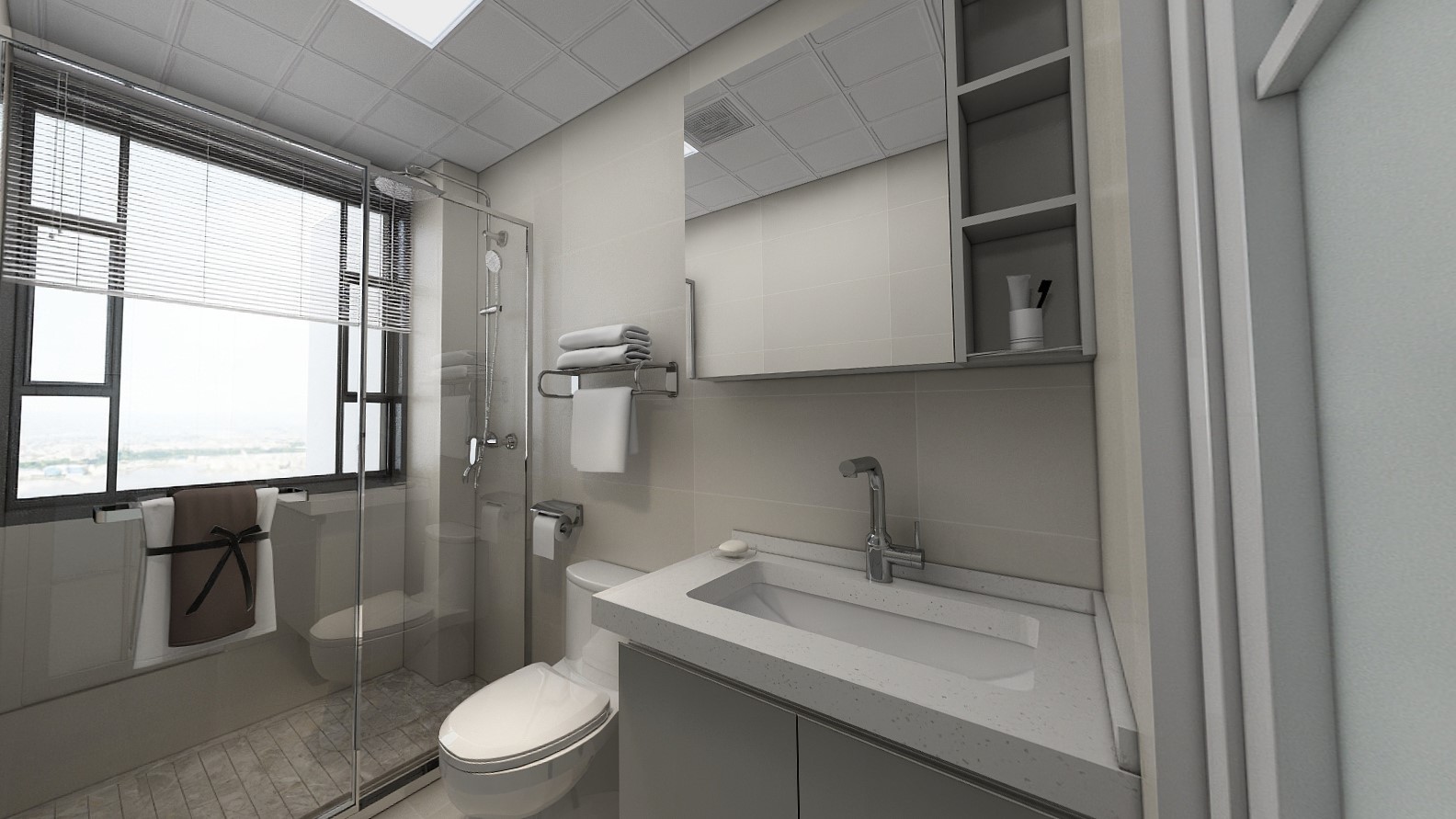 純白色調(diào)智能化75㎡兩居，承載碼農(nóng)休閑時(shí)光