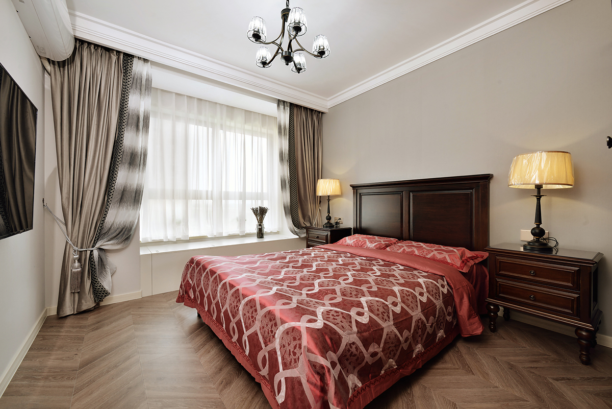 80㎡美式復古兩居，古典精致帶你回到淘金時代