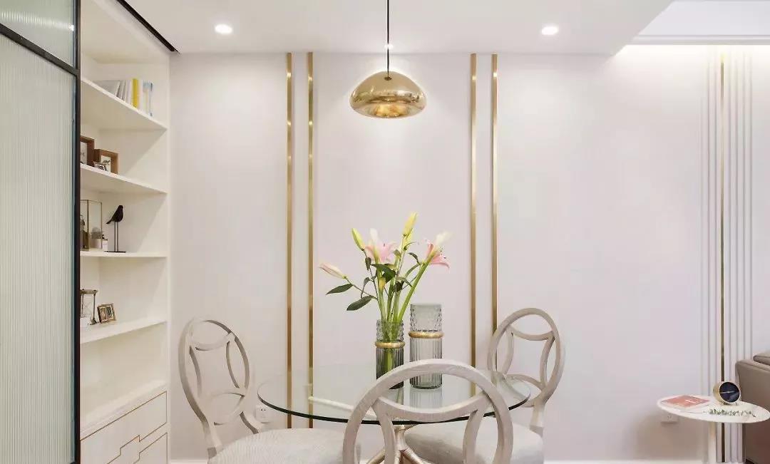 衣帽間內(nèi)藏書房，這套成都95㎡美式婚房，給滿分！