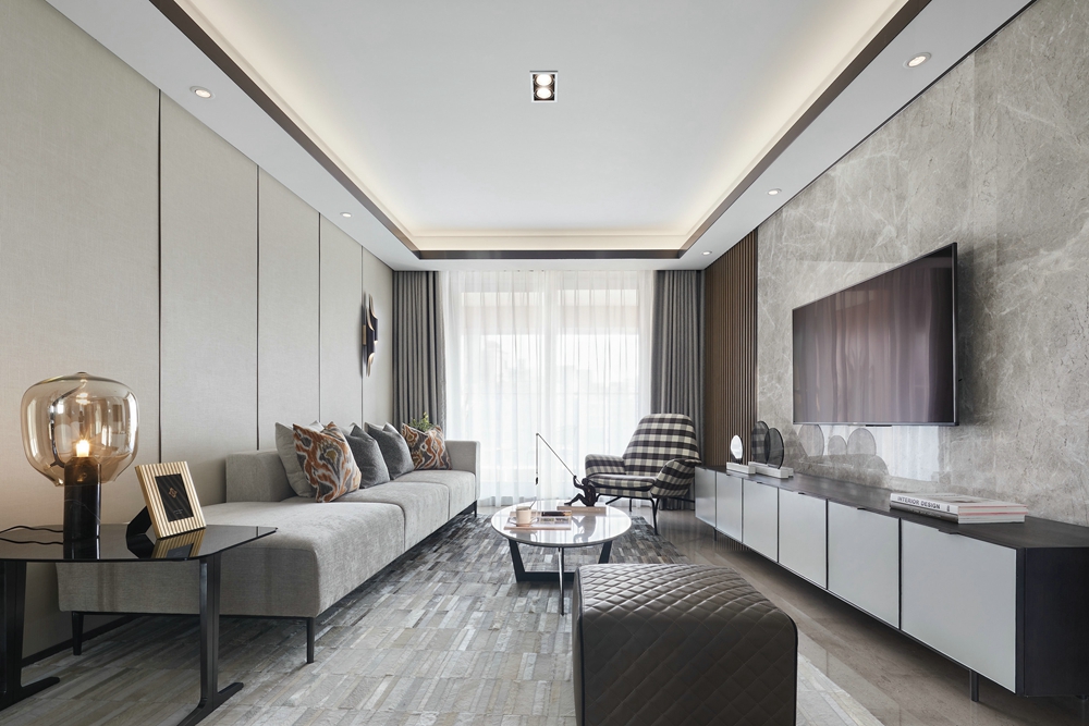 老公斷言97㎡裝不成輕奢風，進門后他不說話了