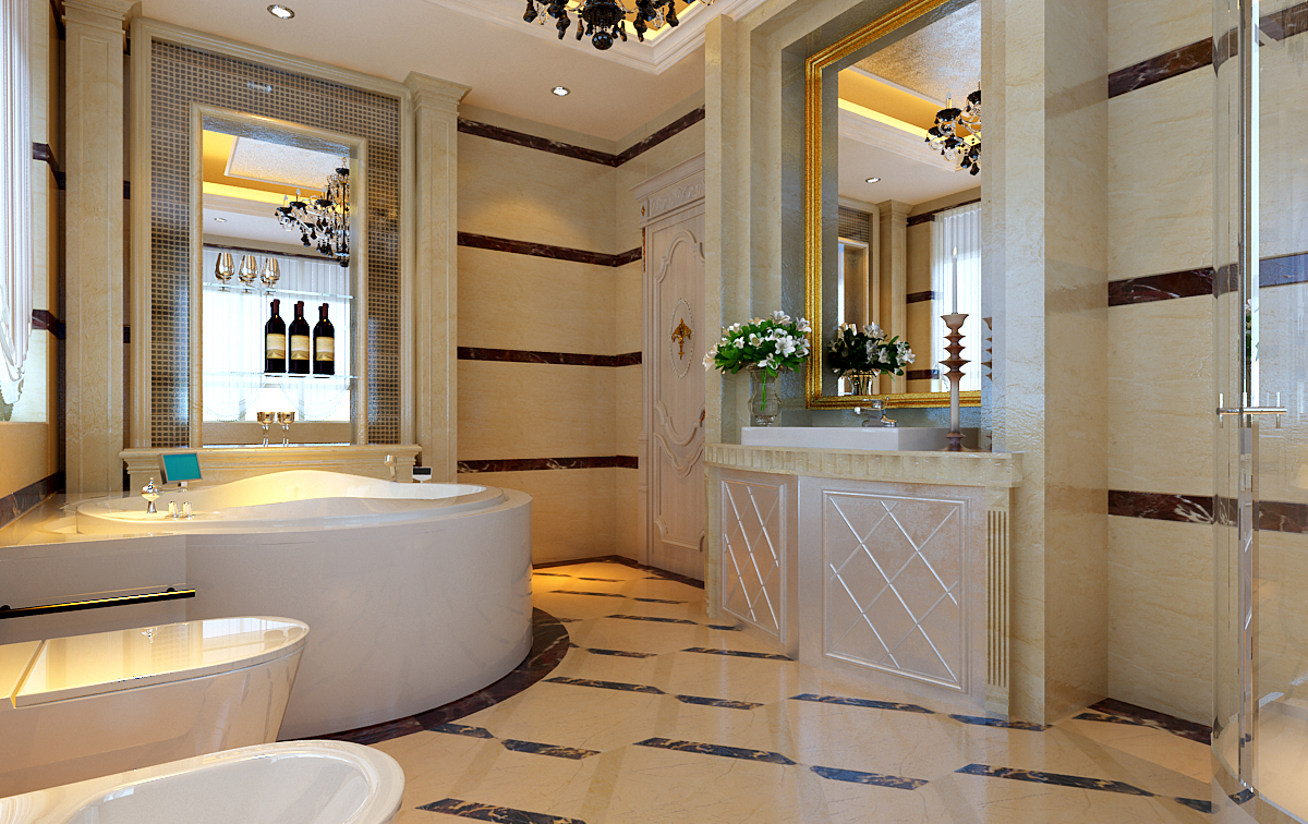 300㎡新古典復式大宅，宮殿不過如此！