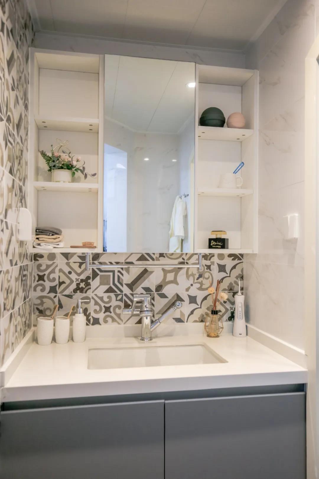 93㎡二居室老房改造，<4㎡也能衛(wèi)浴三分離，媽媽直呼太好用了！