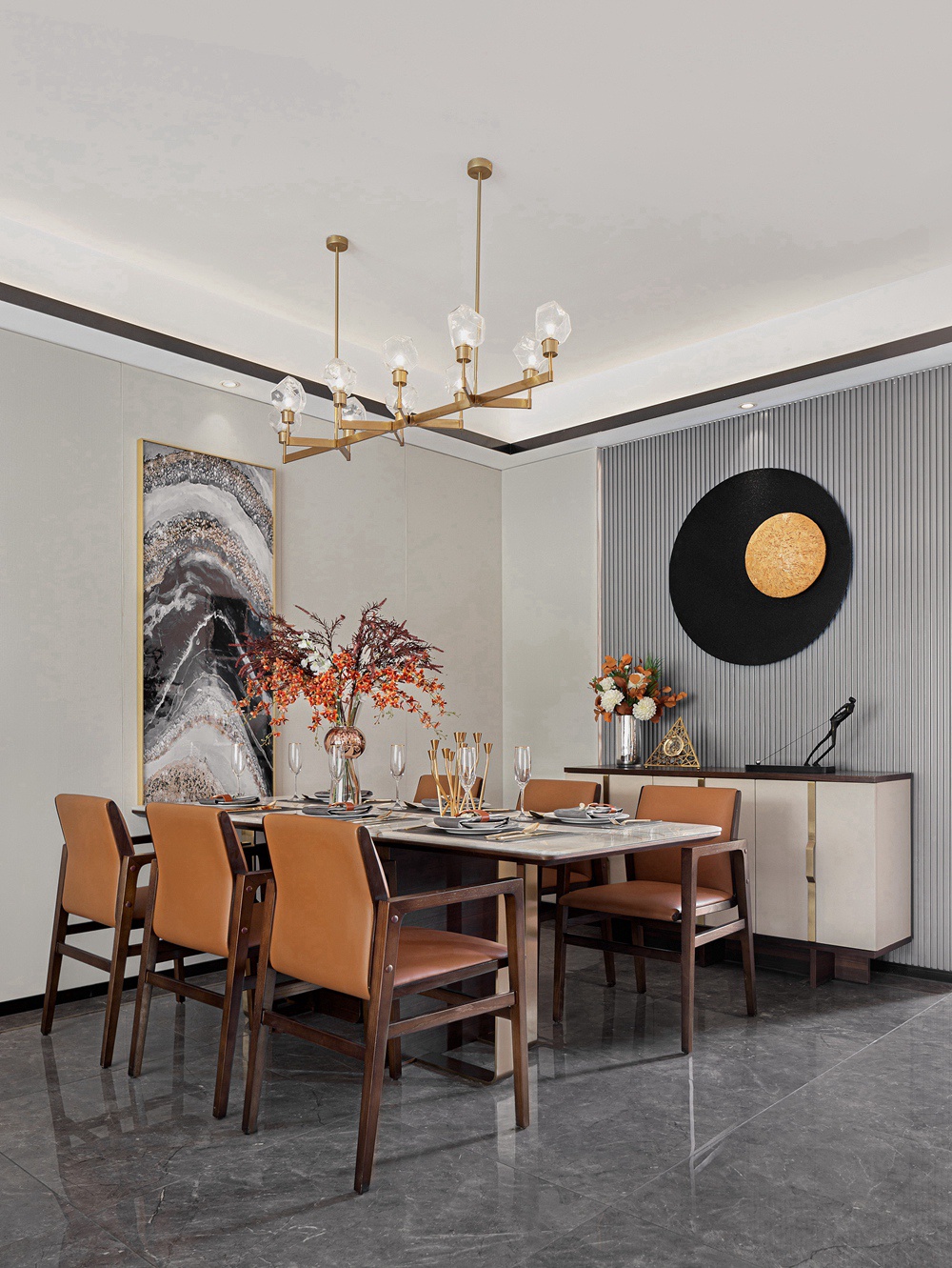 上海小兩口137㎡油畫質(zhì)感輕奢宅，效果驚艷全小區(qū)！