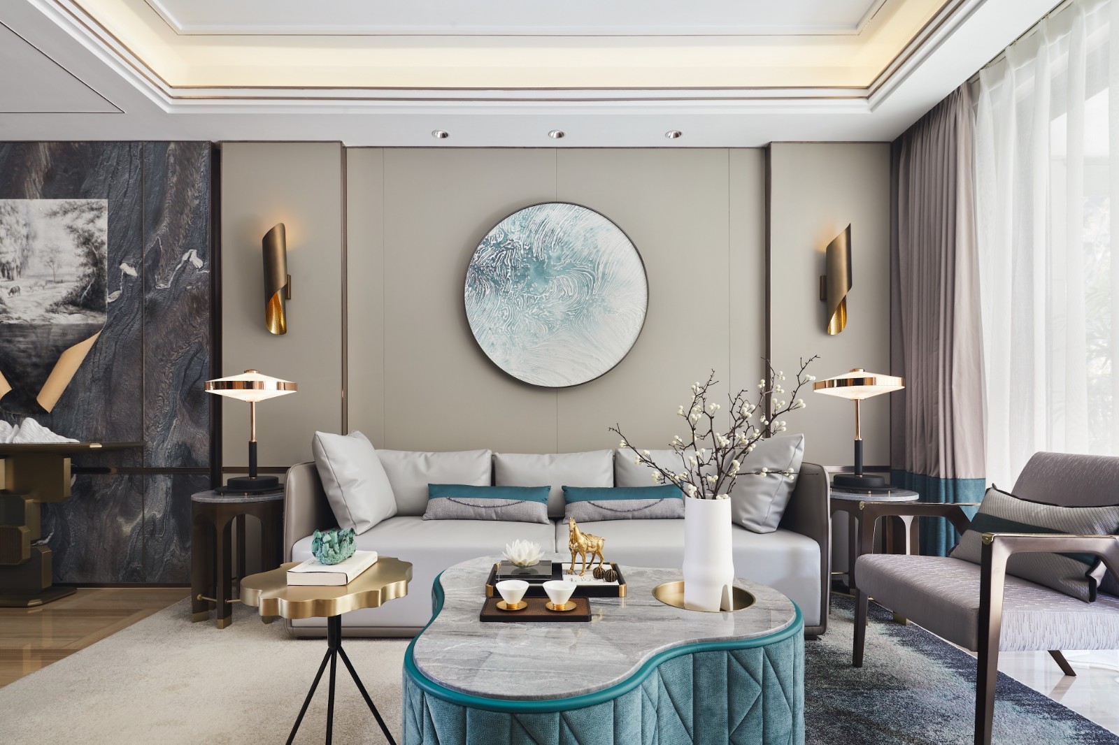 抄作業(yè)！130㎡夢幻輕奢宅美不勝收，你想要的全在她家！