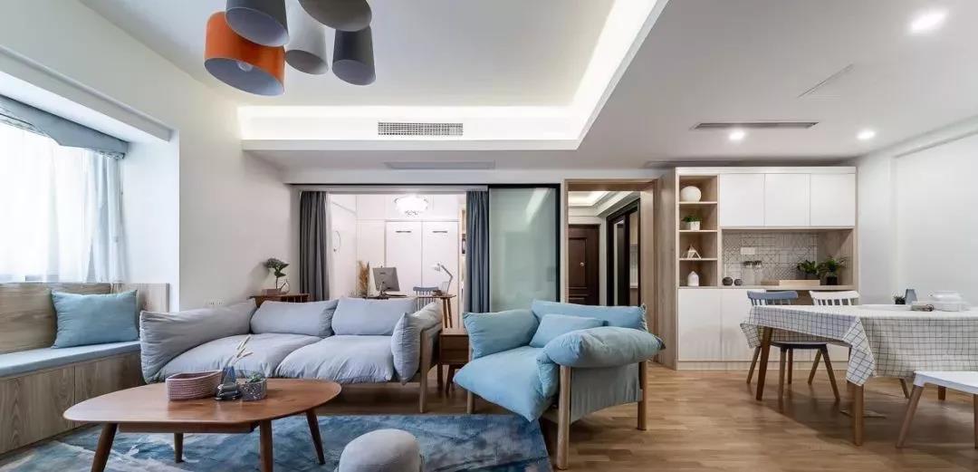 小兩口102㎡婚房，死活要裝辦公區，沒想到效果好到爆炸！