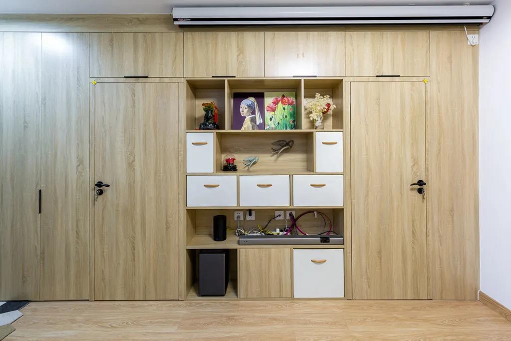 武漢83㎡老破小爆改，動靜分區(qū)+立體收納，這個家成功改頭換面！