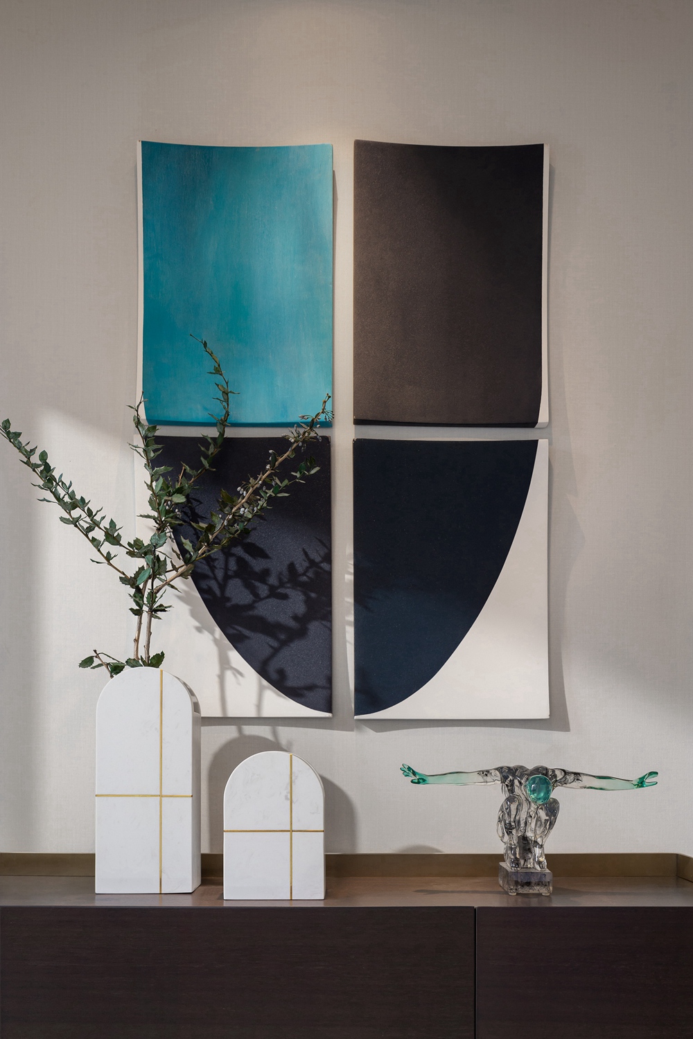 上海小兩口137㎡油畫質(zhì)感輕奢宅，效果驚艷全小區(qū)！