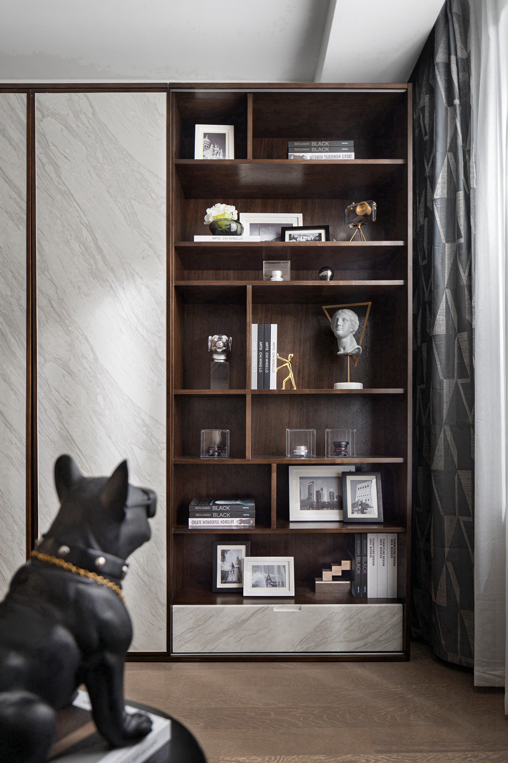 上海小兩口137㎡油畫質(zhì)感輕奢宅，效果驚艷全小區(qū)！