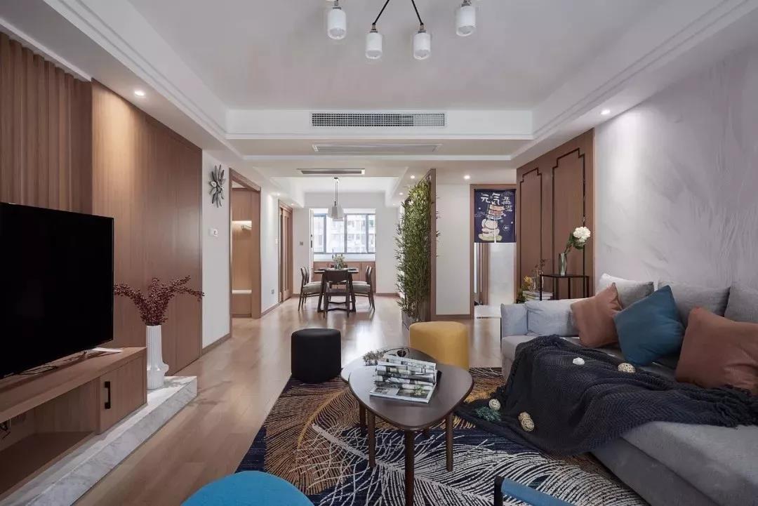 「翻新改造」實景案例|275㎡超大戶型輕奢風，舒適耐用且高效的生活空間！