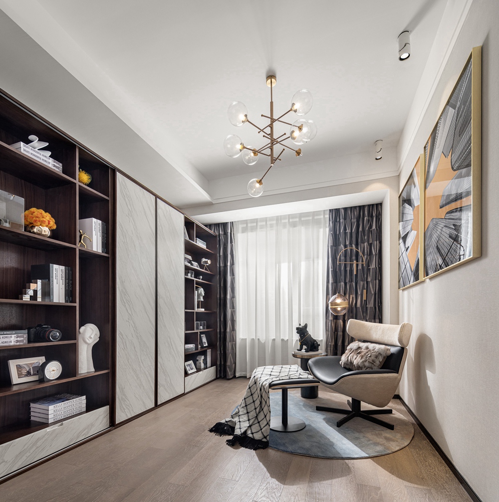 上海小兩口137㎡油畫質(zhì)感輕奢宅，效果驚艷全小區(qū)！