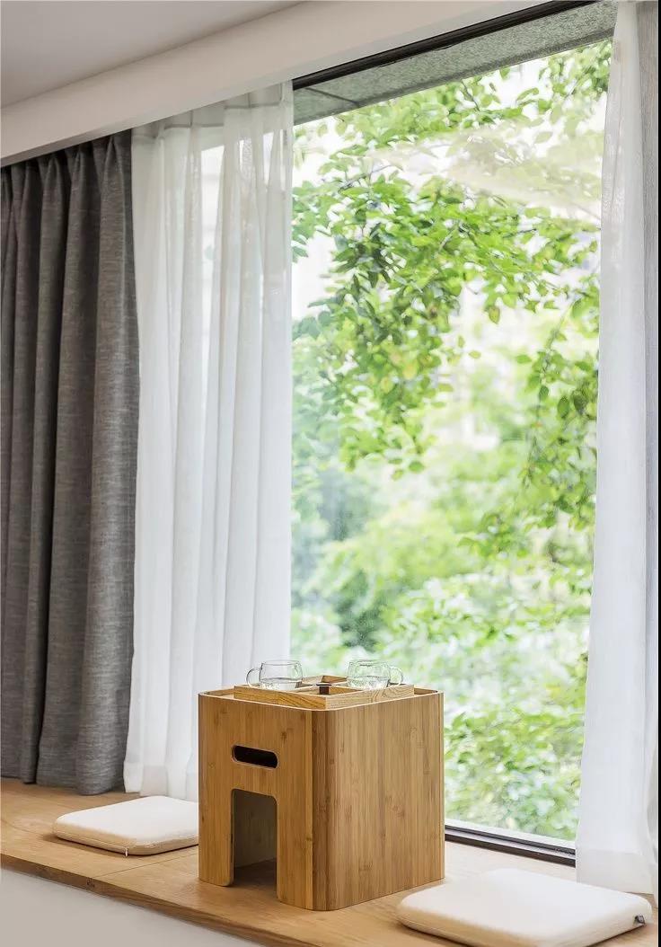 成都105㎡原木二人居|家庭影院、客廳飄窗、獨(dú)立茶室，清新又精致！