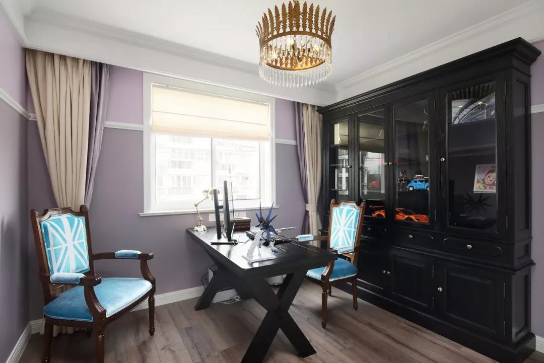 超時(shí)髦美式120㎡廣州老房，玩的都是大戶型標(biāo)配