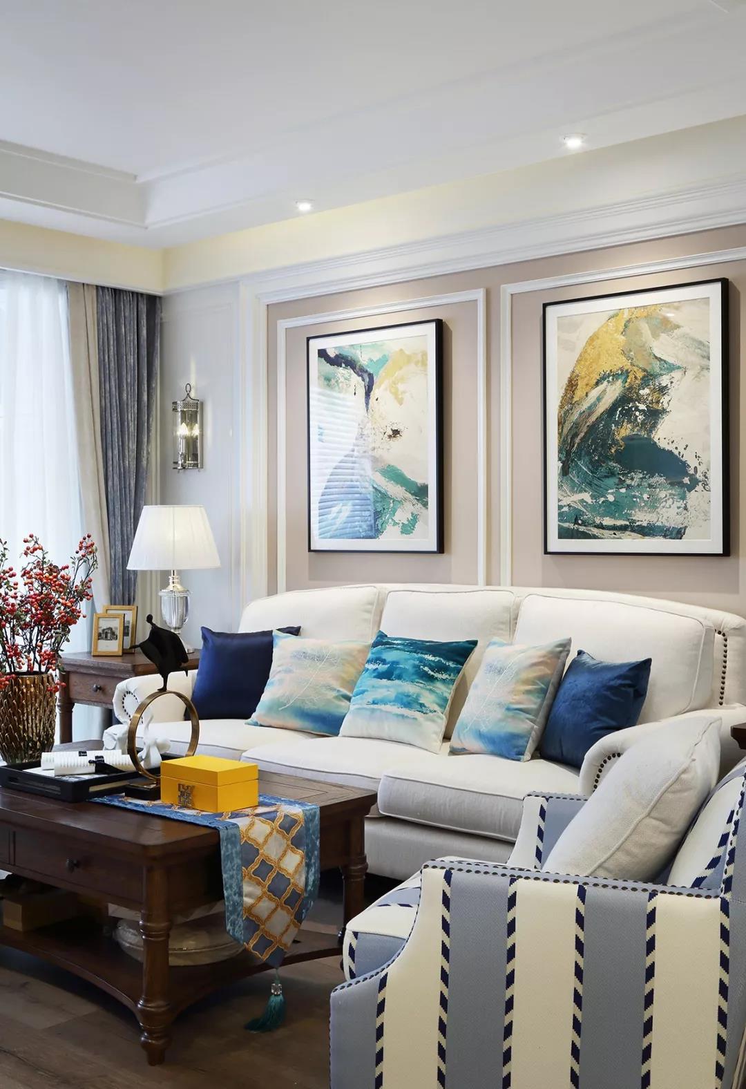 超時(shí)髦美式120㎡廣州老房，玩的都是大戶型標(biāo)配