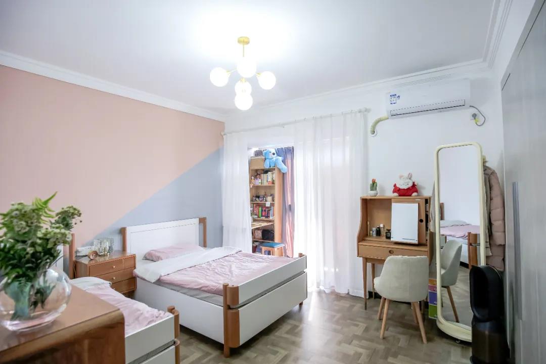 93㎡二居室老房改造，<4㎡也能衛(wèi)浴三分離，媽媽直呼太好用了！