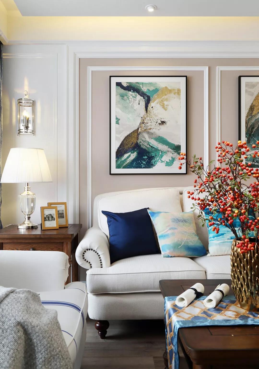 超時(shí)髦美式120㎡廣州老房，玩的都是大戶型標(biāo)配