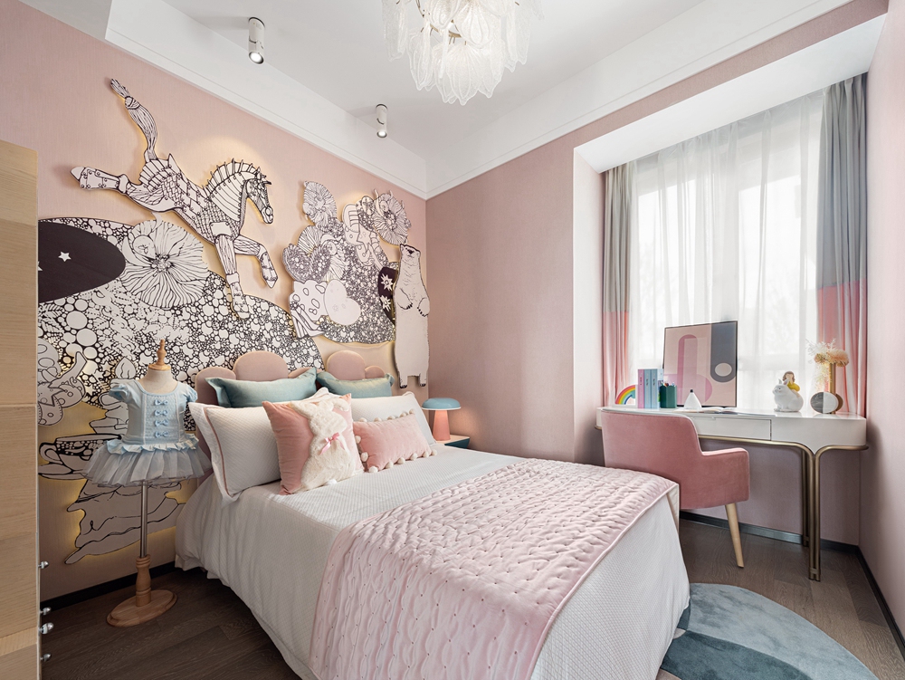 上海小兩口137㎡油畫質(zhì)感輕奢宅，效果驚艷全小區(qū)！