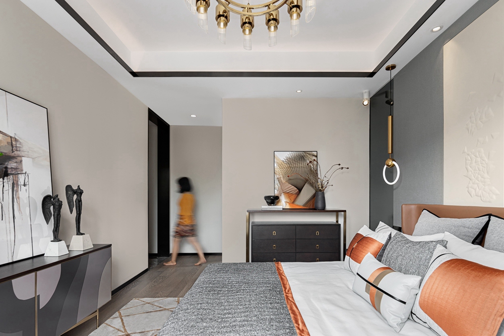 上海小兩口137㎡油畫質(zhì)感輕奢宅，效果驚艷全小區(qū)！