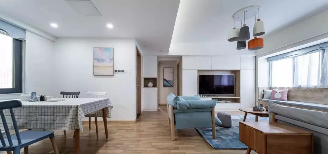 小兩口102㎡婚房，死活要裝辦公區，沒想到效果好到爆炸！