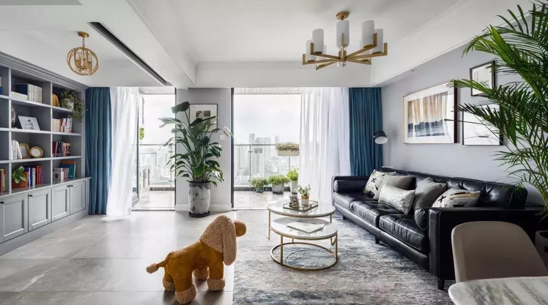 花園陽(yáng)臺(tái)+閱讀式客廳 新晉奶爸13萬(wàn)實(shí)現(xiàn)妻子輕奢美式夢(mèng)