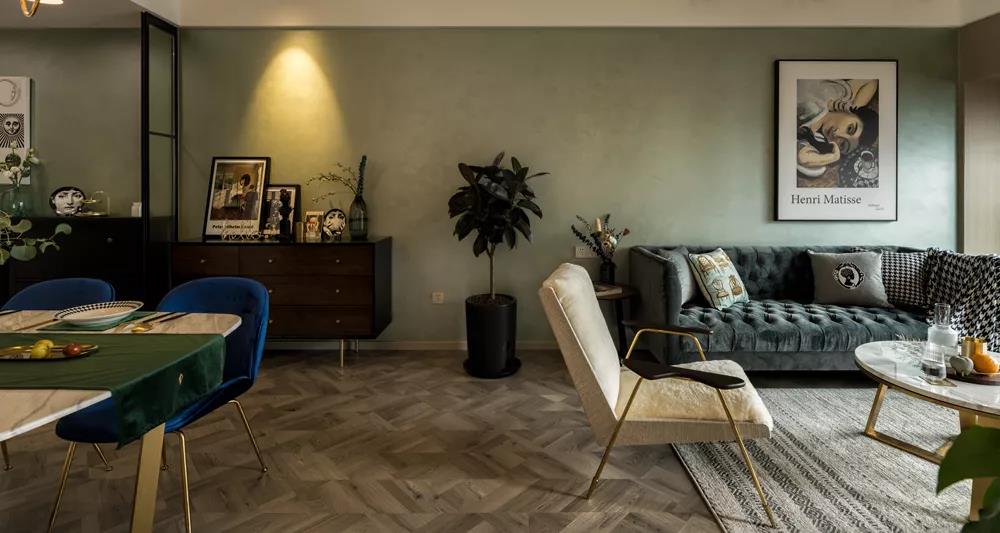 上海屋主買下89㎡，慵懶復(fù)古風(fēng)+3米長衣柜，裝出大宅范兒