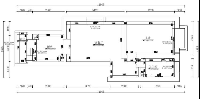 90㎡告別擁擠老房，L戶型教科書式改造，快收藏！