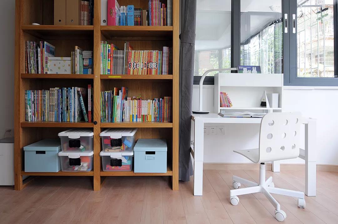 劃分好功能區(qū)，閱讀玩耍兩不誤