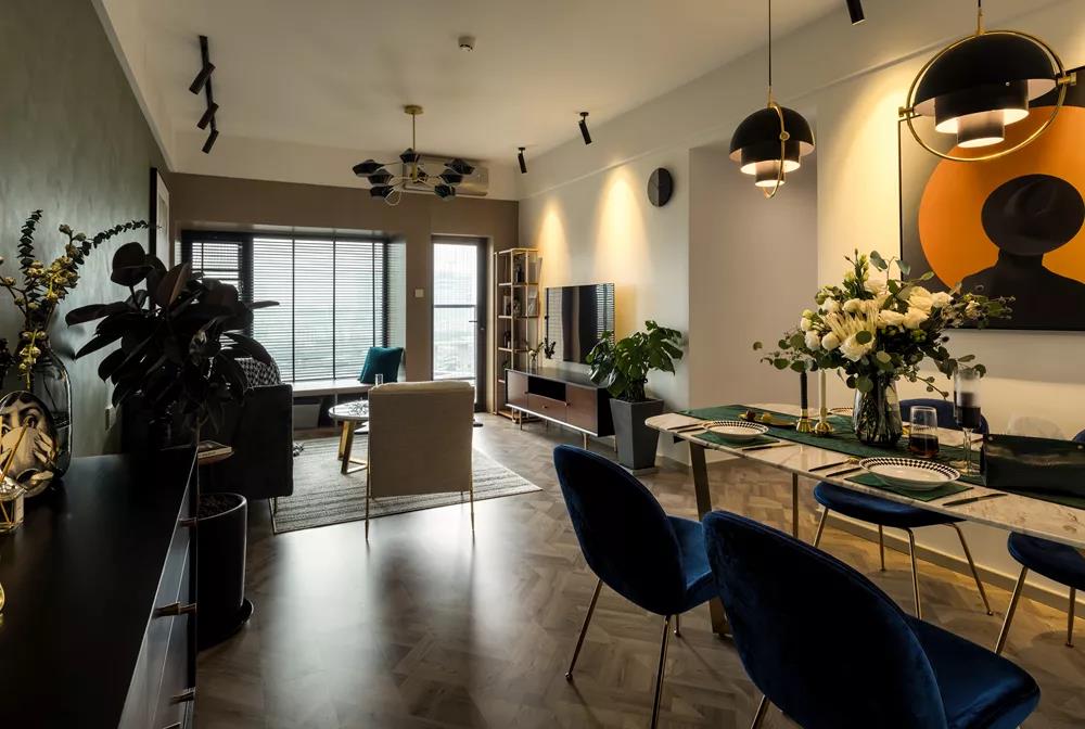 上海屋主買下89㎡，慵懶復(fù)古風(fēng)+3米長衣柜，裝出大宅范兒