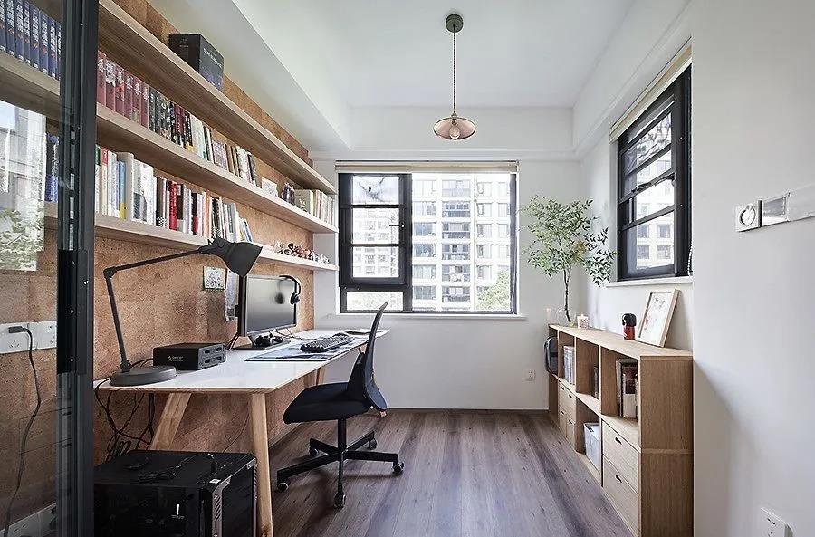 100㎡老房大翻新丨文藝飄窗+治愈書房，讓我愛上回家	